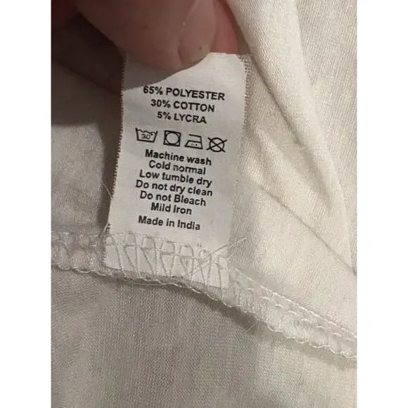 Anatomie Women Tie Front Cardigan Size Large Ivory Light Weight Tshirt Material - Picture 6 of 7